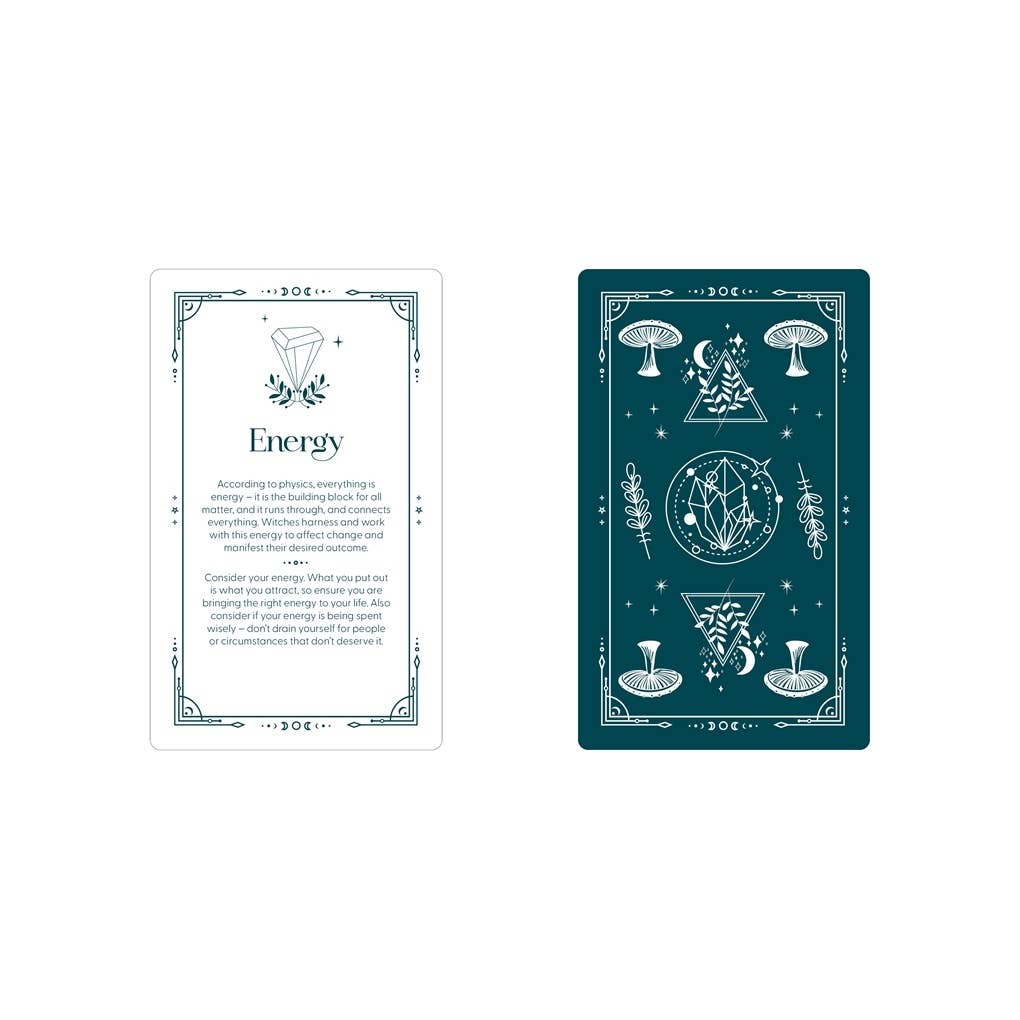The Witch-ionary Oracle Deck: A 52-Card Guide to Magickal Meanings & Messages