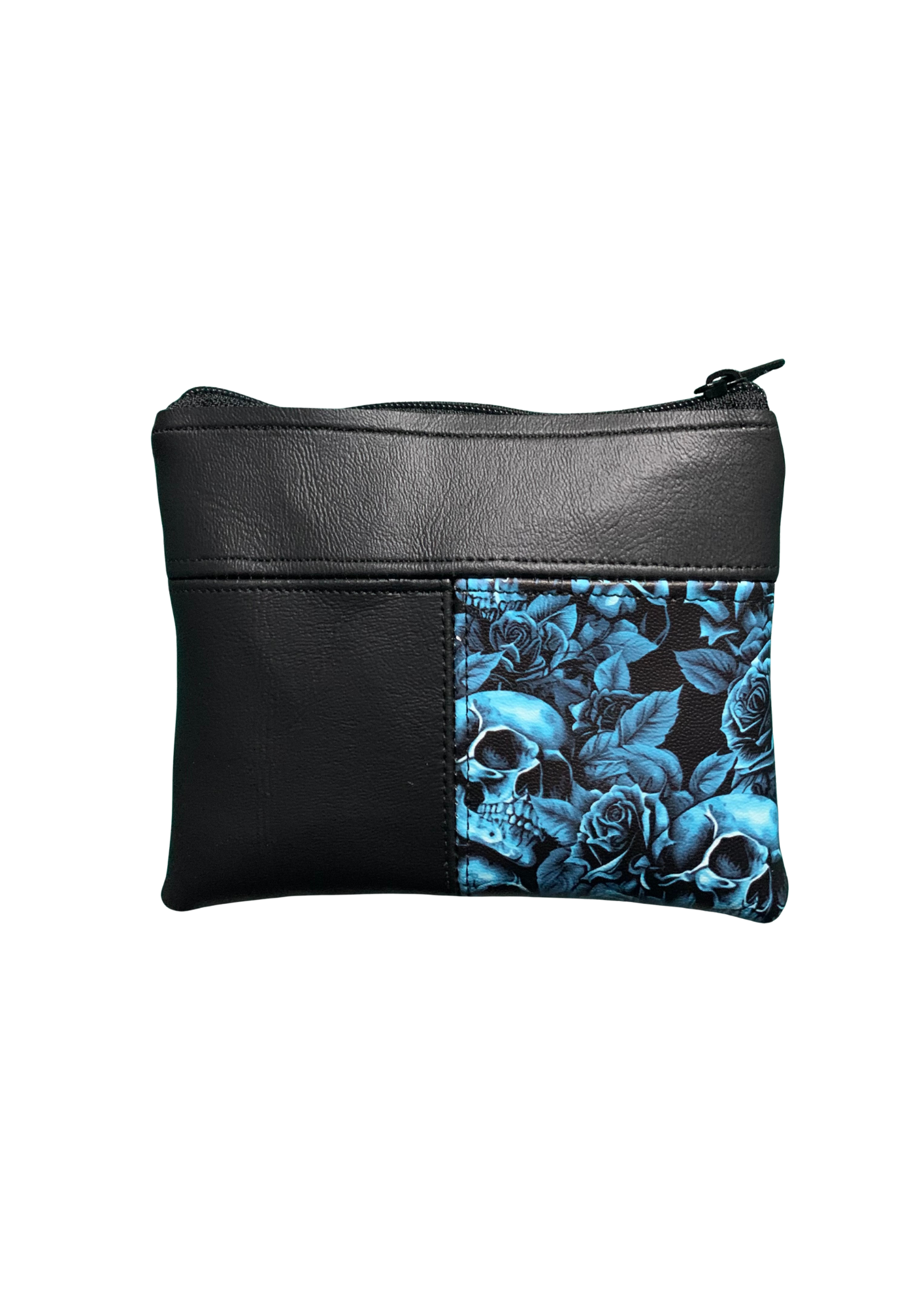 Handmade Gothic Zip Purse