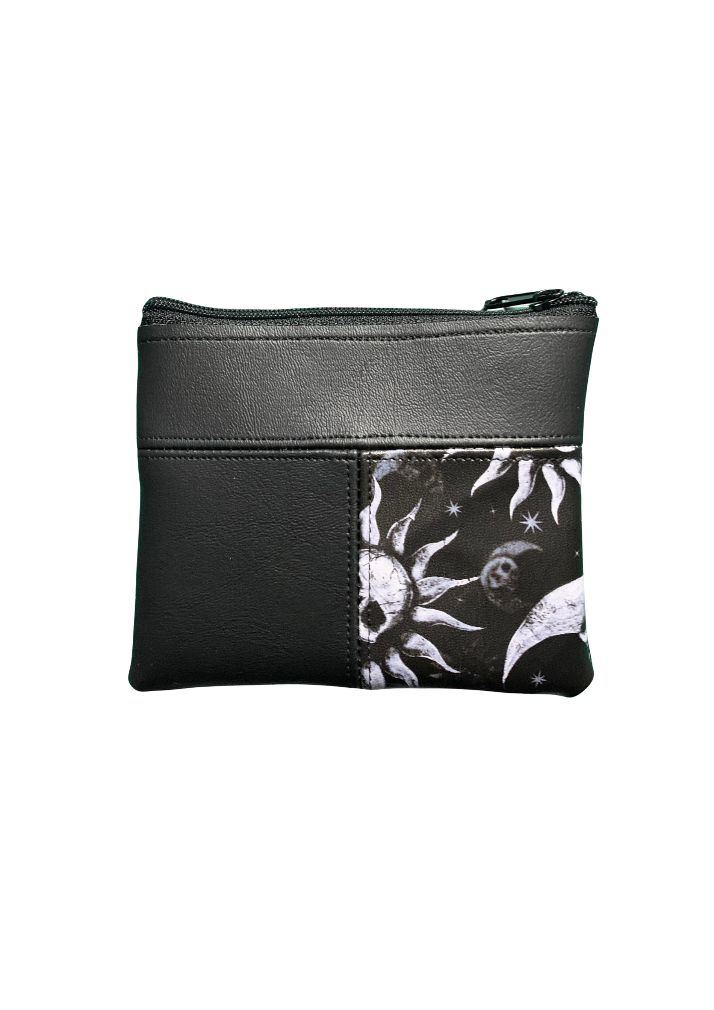 Handmade Gothic Zip Purse