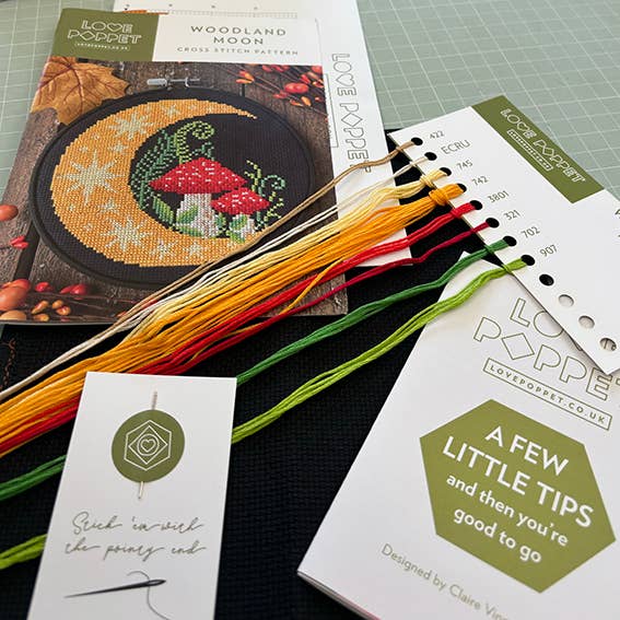 Woodland Moon - Cross Stitch Kit
