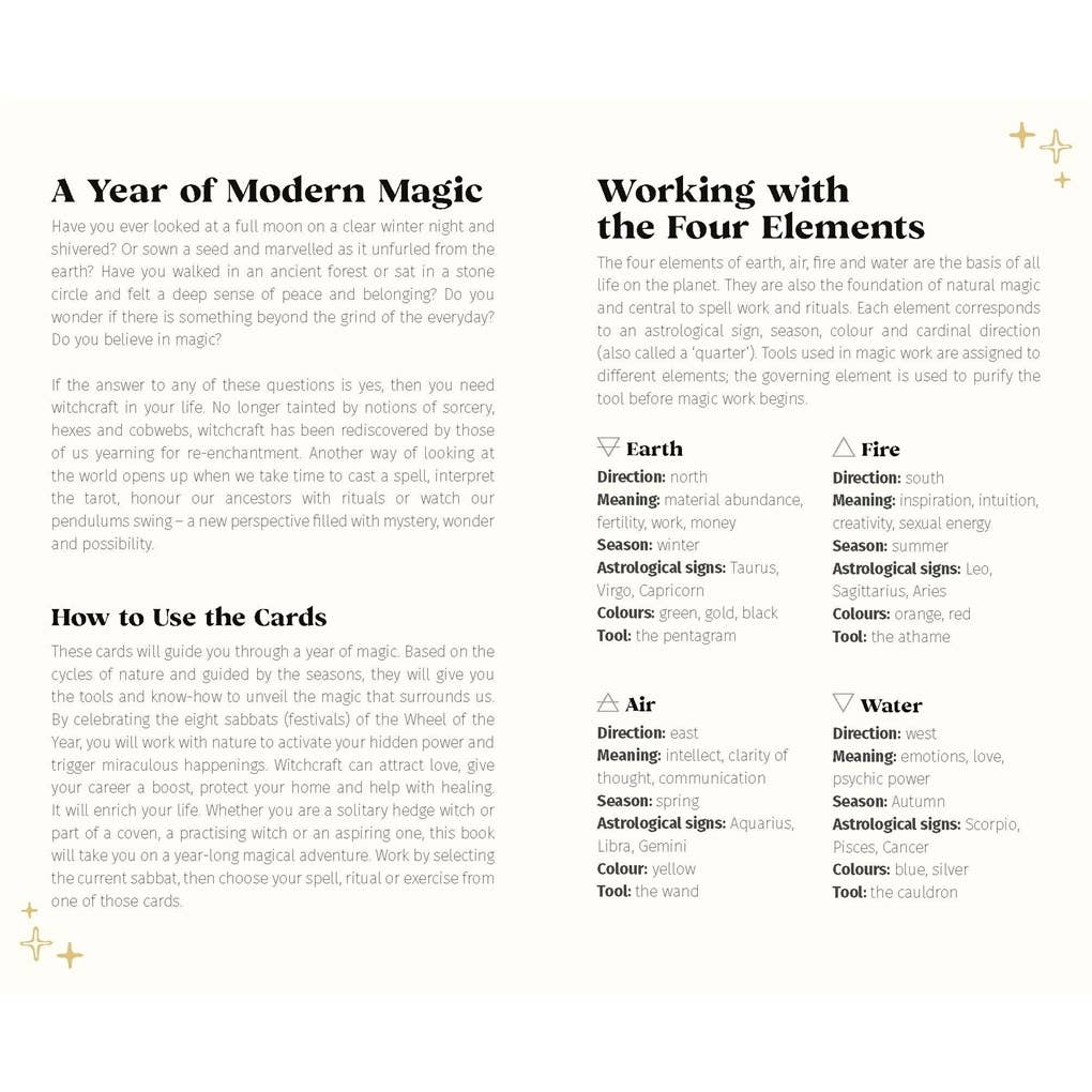 The Witch's Year: Modern Magic in 52 Cards