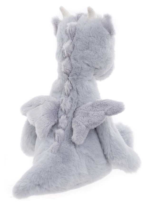 Draco Dragon Cloudy Grey Soft Plush Toy Teddy Bear