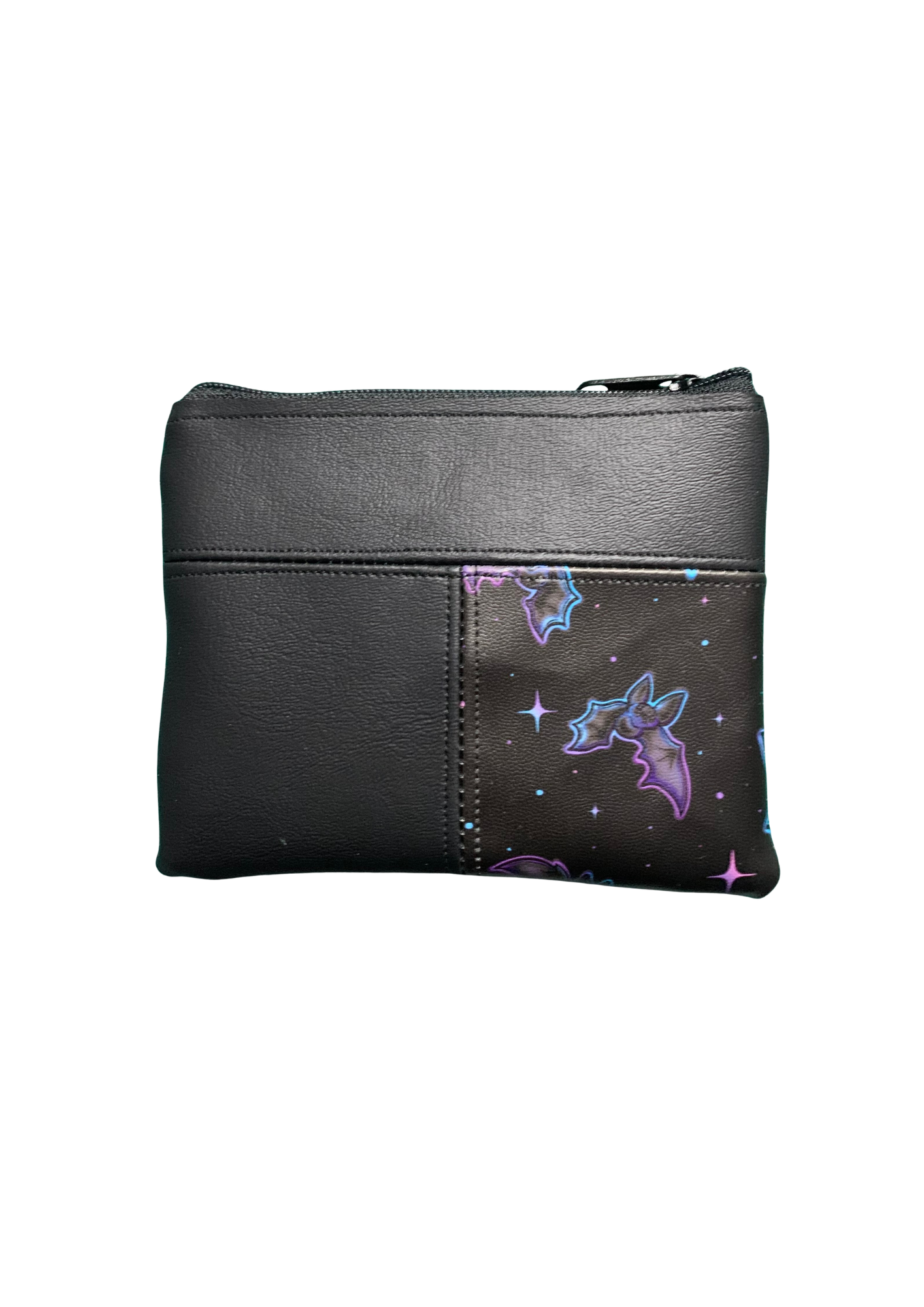 Handmade Gothic Zip Purse