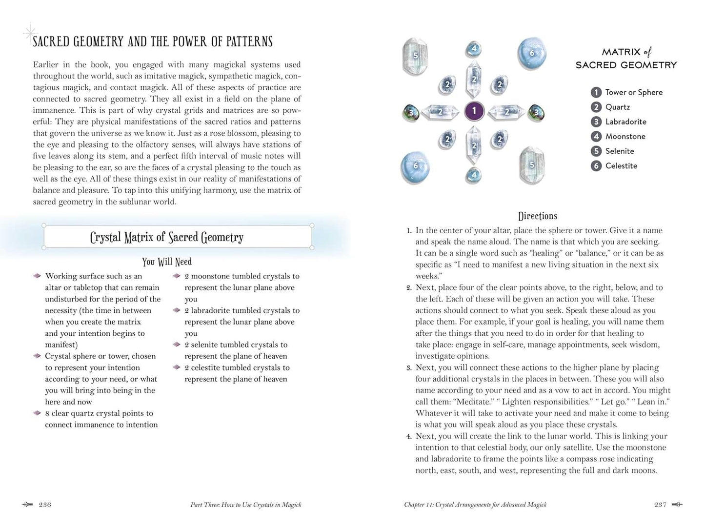 Modern Witchcraft Book of Crystal Magick