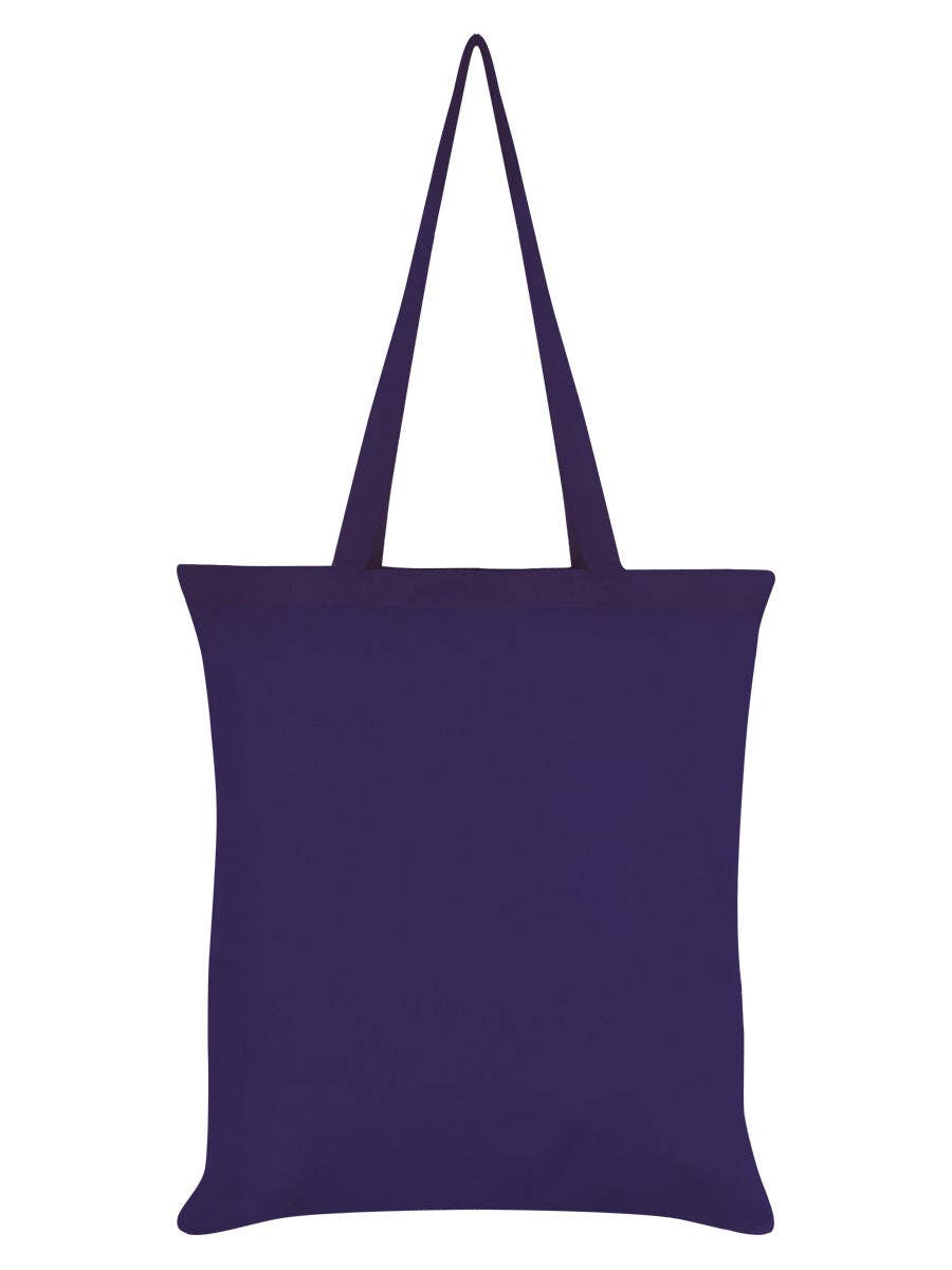 Crazy Bat Lady Purple Tote Bag