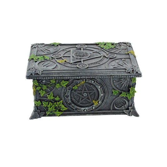 Wiccan Pentagram Tarot Box 17.5cm