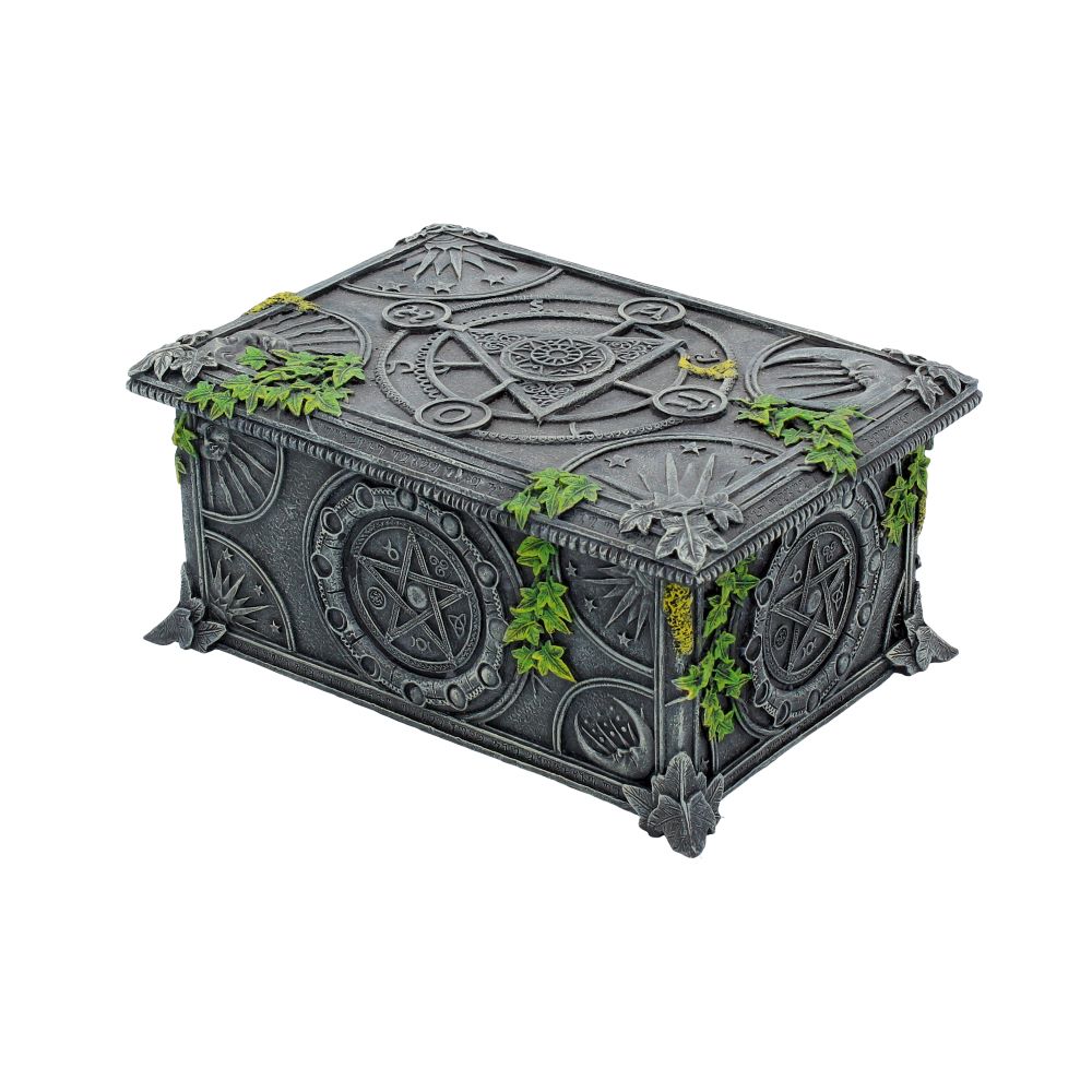 Wiccan Pentagram Tarot Box 17.5cm