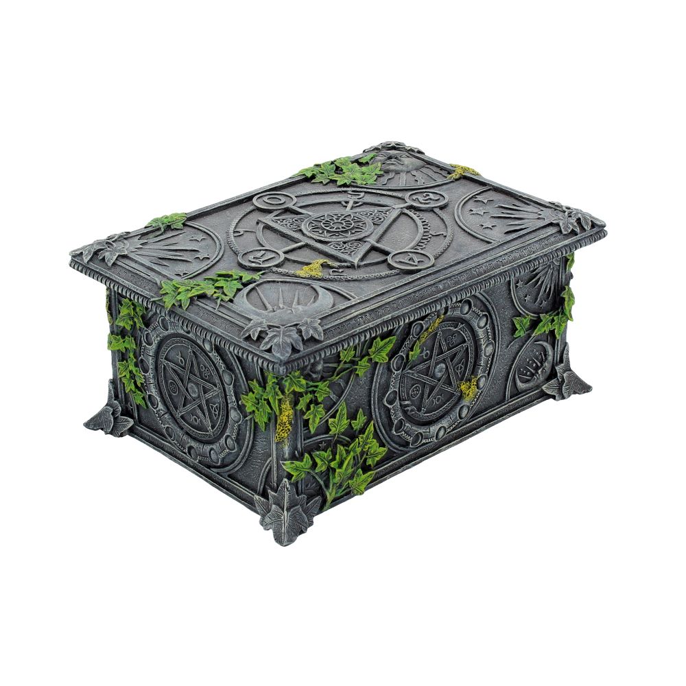Wiccan Pentagram Tarot Box 17.5cm