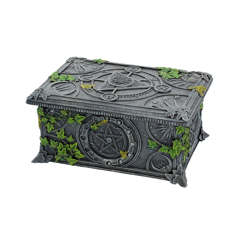 Wiccan Pentagram Tarot Box 17.5cm