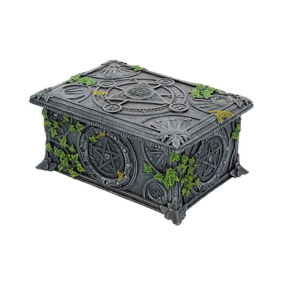 Wiccan Pentagram Tarot Box 17.5cm