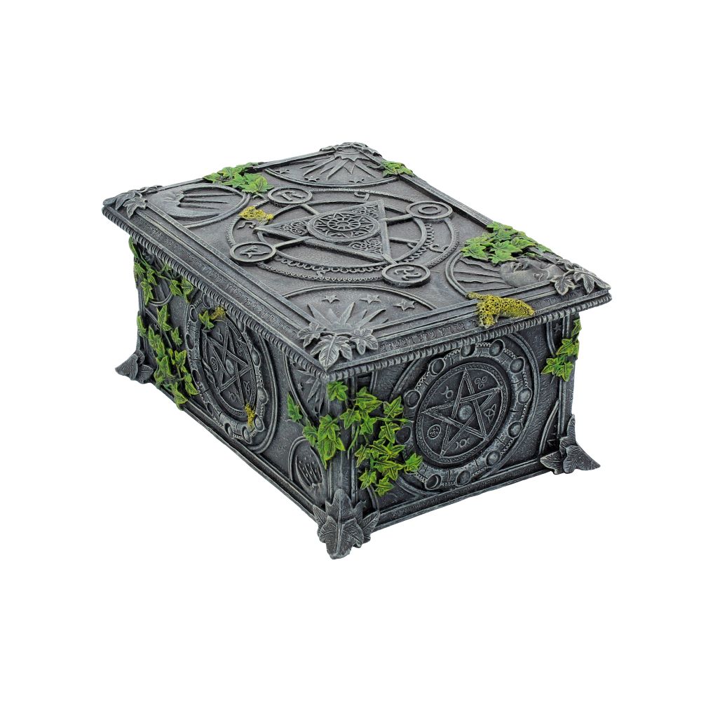 Wiccan Pentagram Tarot Box 17.5cm