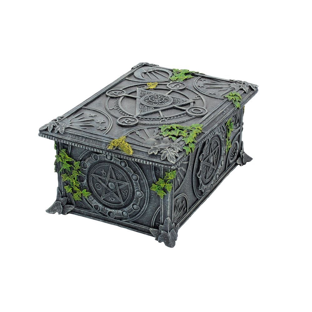 Wiccan Pentagram Tarot Box 17.5cm