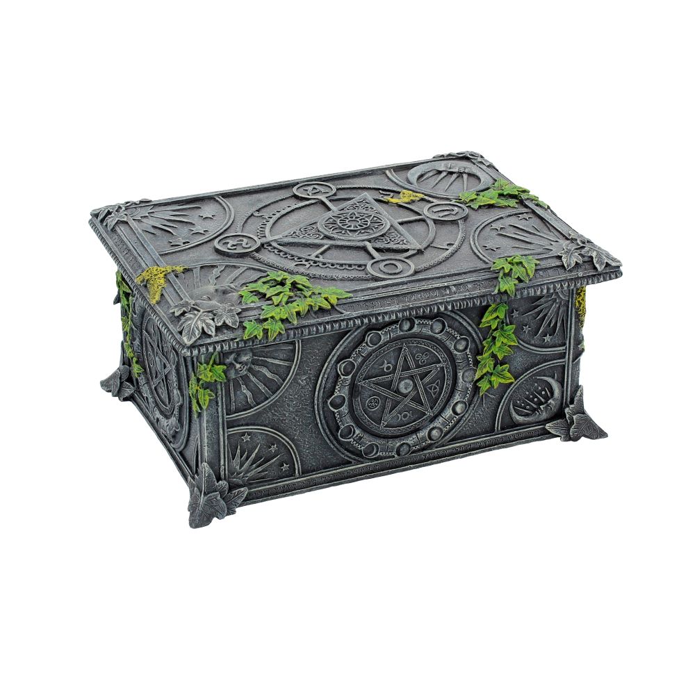 Wiccan Pentagram Tarot Box 17.5cm
