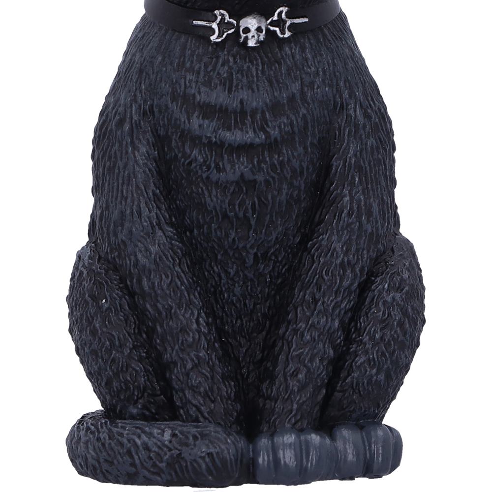 Pawzuph Black Horned Cat Hanging Decorative Ornament 10cm