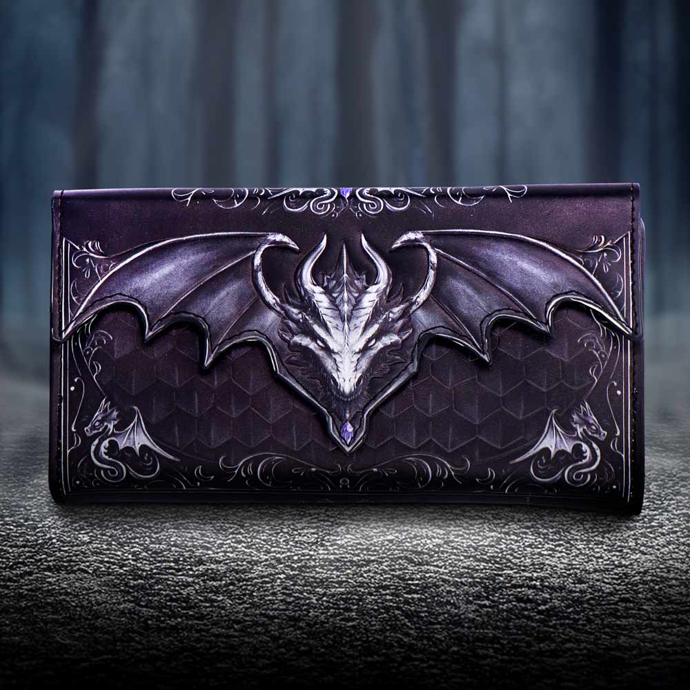 Dragon Scale Embossed Purse 18.5cm