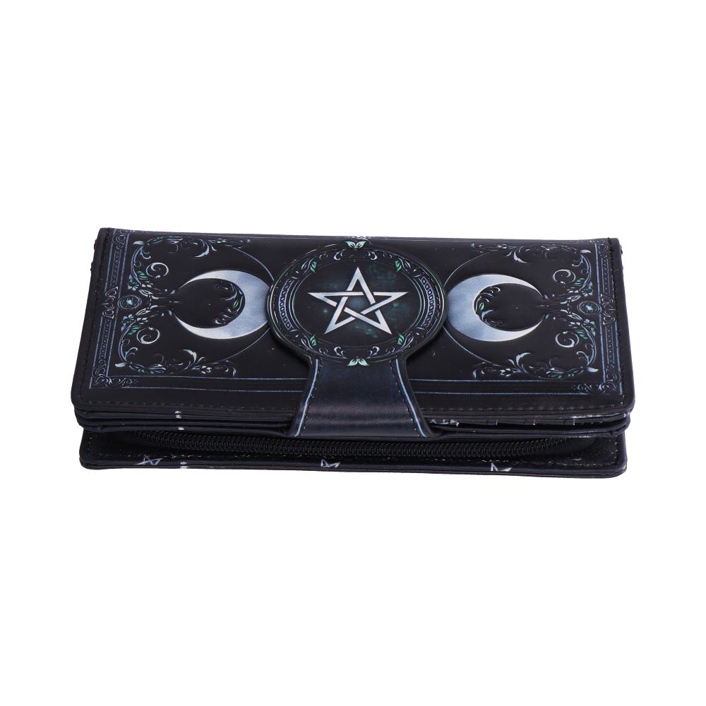 Triple Moon Embossed Purse 18.5cm