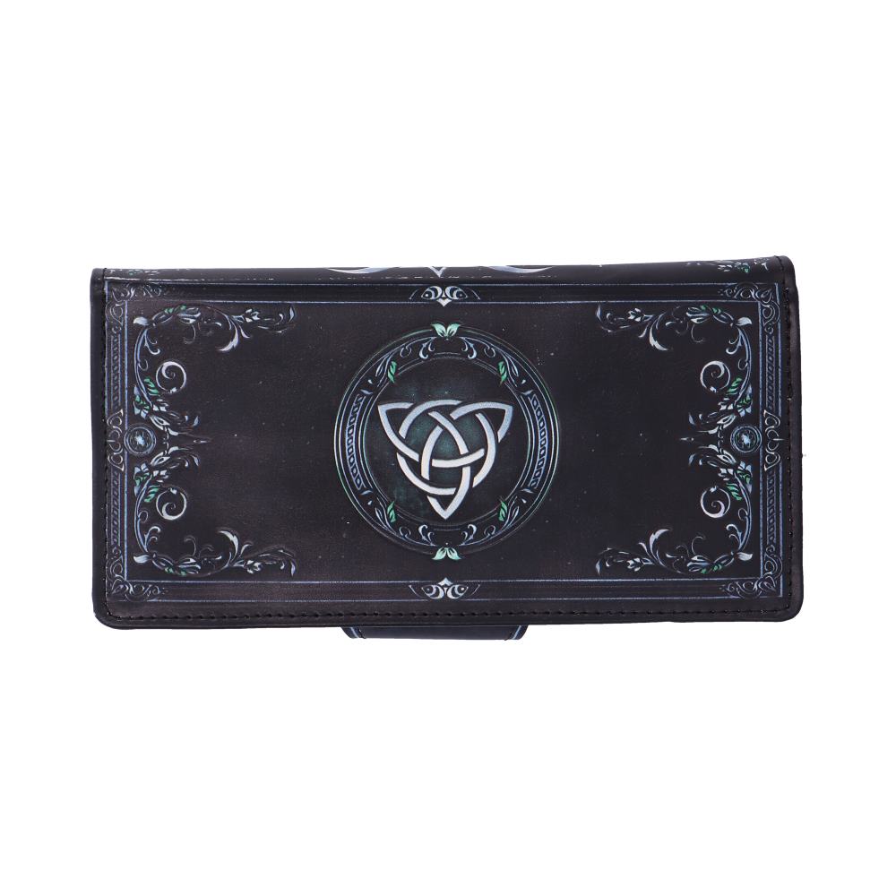Triple Moon Embossed Purse 18.5cm
