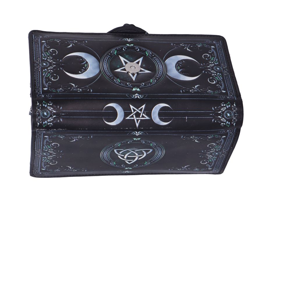 Triple Moon Embossed Purse 18.5cm