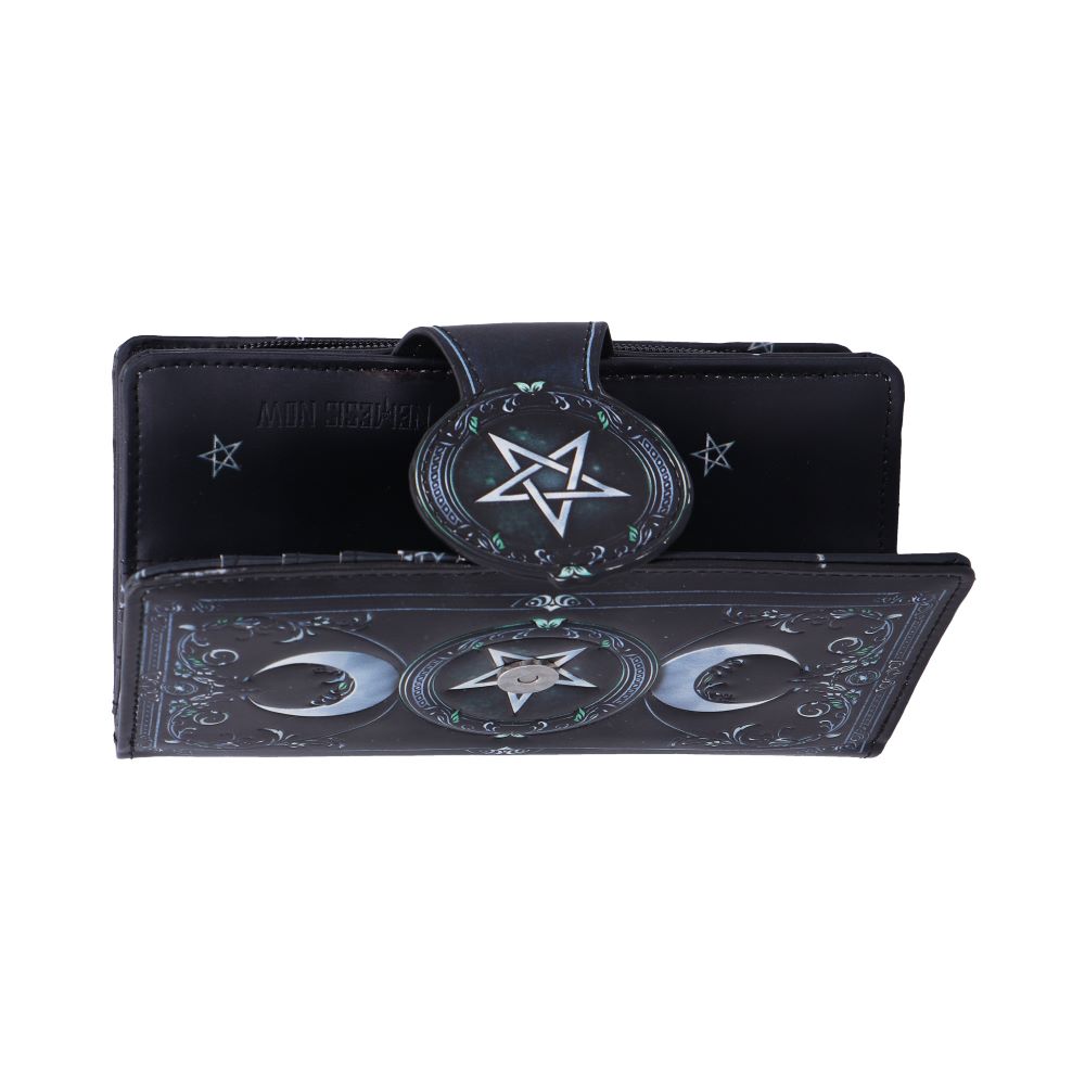 Triple Moon Embossed Purse 18.5cm