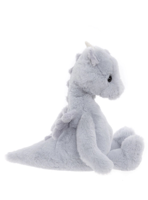Draco Dragon Cloudy Grey Soft Plush Toy Teddy Bear